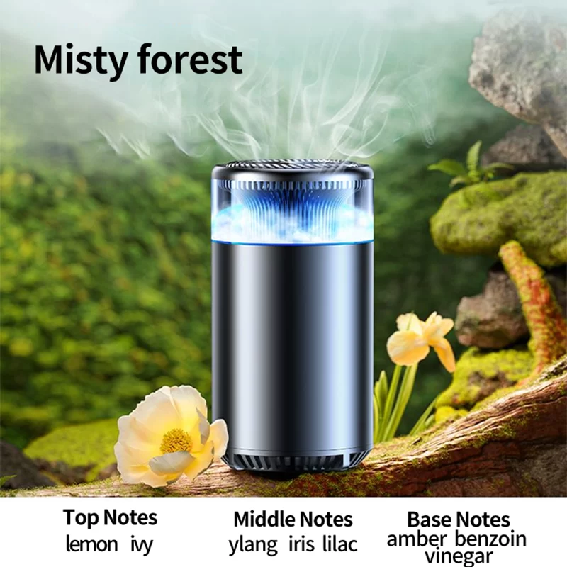 CAFELE Car Air Freshener Ultrasonic Atomizer Long-lasting Natural Car Fragrance Diffuser New Smell Experience Car Flavoring_9