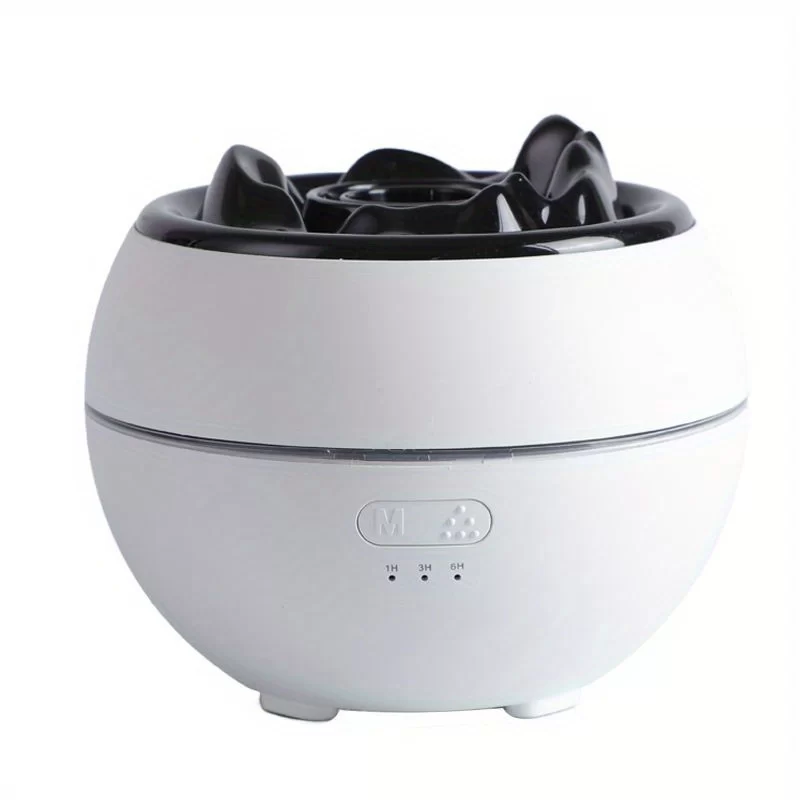 New style 360ml 7 colors fire flame Cool Mist humidifier Aroma Essential Oil h2o USB air Diffuser Volcano humidifier_8