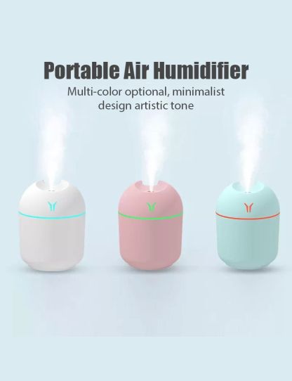 250ML Humidifier Mini Aromatherapy Humidifiers Diffusers For Home Romantic Light USB Essential Oil Diffuser Car Purifier Air