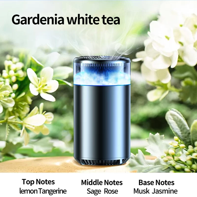 CAFELE Car Air Freshener Ultrasonic Atomizer Long-lasting Natural Car Fragrance Diffuser New Smell Experience Car Flavoring_8