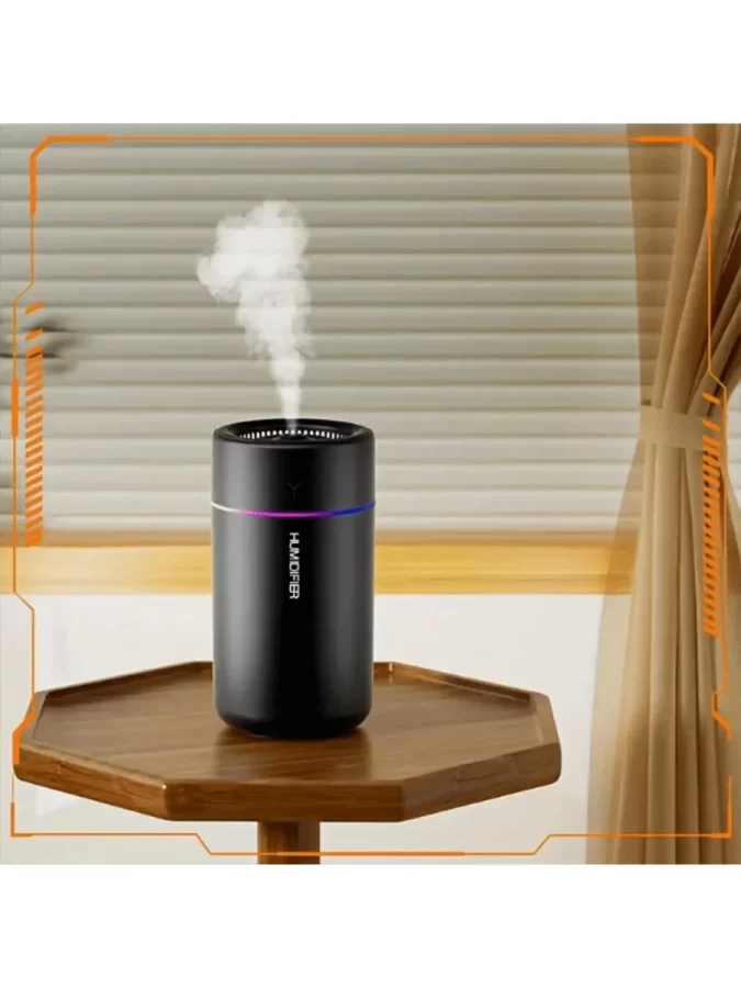 Multi-Color LED Aromatherapy Humidifier - Portable & Quiet - Ideal for Bedroom, Office & Car_4