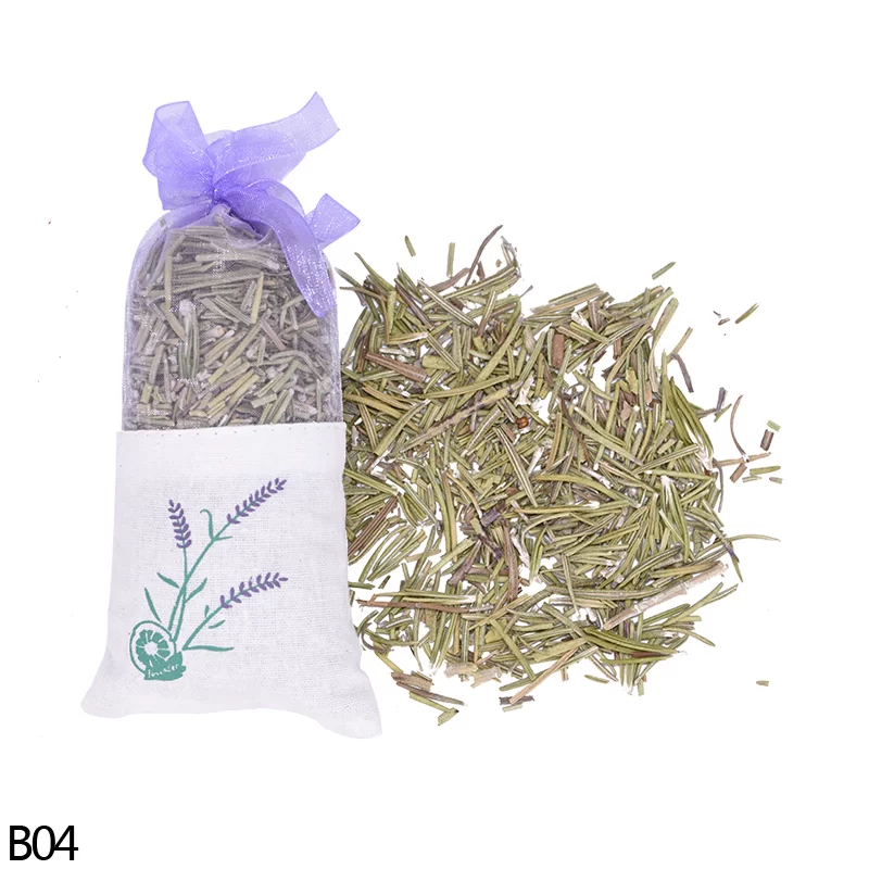 Natural Dried Flowers Sachet Bag Lavender Rose Jasmine Rosemary Fragrant Bags Filling Real Natural Freshener Gifts Car Home_10