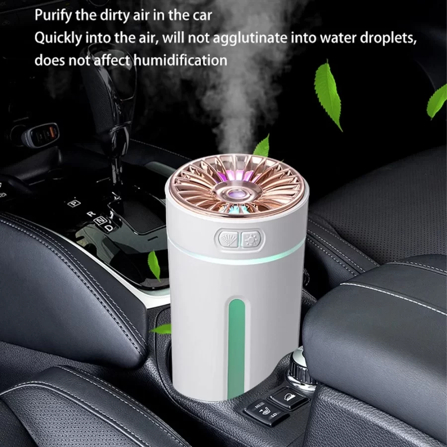 Wireless Car Humidifier Rechargeable Portable Air Humidifier Diffuser MistMaker RGB Colorful Night Lights For Home Bedroom_6