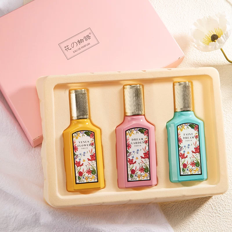 Hot Original Women Perfume Gift Box 3/4 Pieces Set Fresh Lasting Fragrance Eau De Parfum Plant Floral Scent Fresh духи женские_8