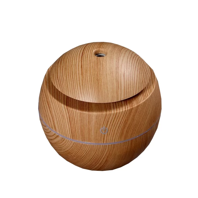 130ML Wooden Ultrasonic Electric Air Humidifier Home Aromatherapy Machine Essential Oil Aromatherapy Cold Mist_5