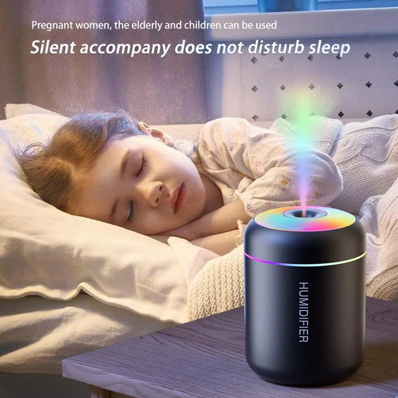 Xiaomi Desktop Humidifier Mini Dazzle Night Light USB Silent Air Humidification Machines Fine Mist Household Car Office Portable_5