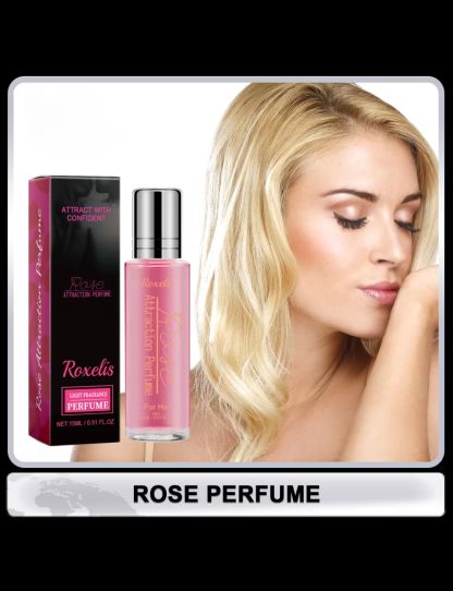 Rose Perfume Spray For Women Glamour Protable Perfume Long-Lasting Charm Fresh Light Fragrance Non-greasy Pheromone Spray Gift