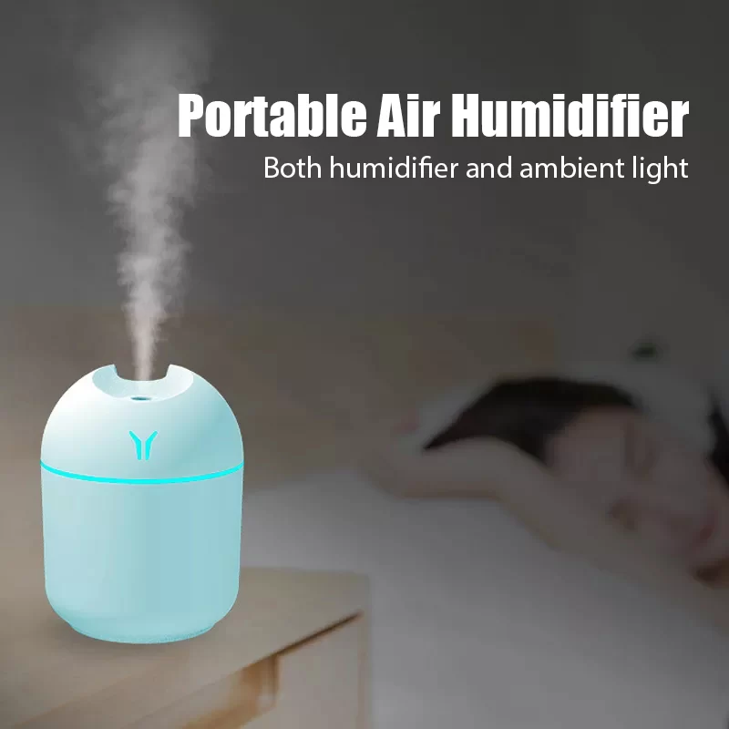 250ML Humidifier Mini Aromatherapy Humidifiers Diffusers For Home Romantic Light USB Essential Oil Diffuser Car Purifier Air_2