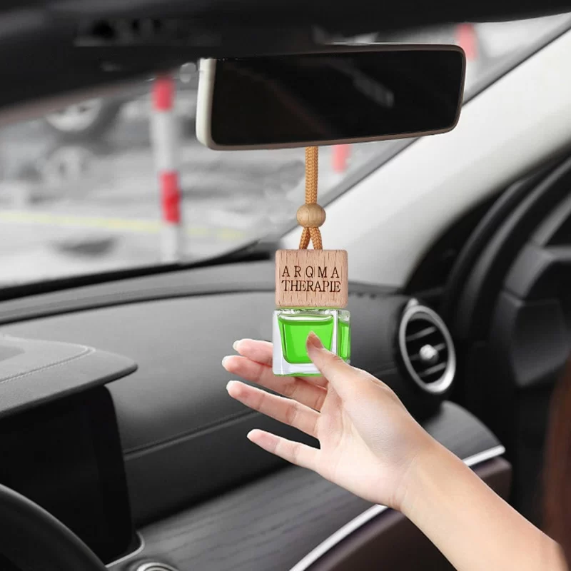 Car Air Outlet Hanging Perfume Pendant Fragrance Air Freshener Cologne/ Lavender Perfume Diffuser Aromatherapy Decor Accessorie_2