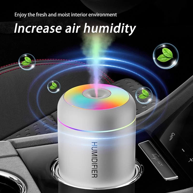 Xiaomi Desktop Humidifier Mini Dazzle Night Light USB Silent Air Humidification Machines Fine Mist Household Car Office Portable_3