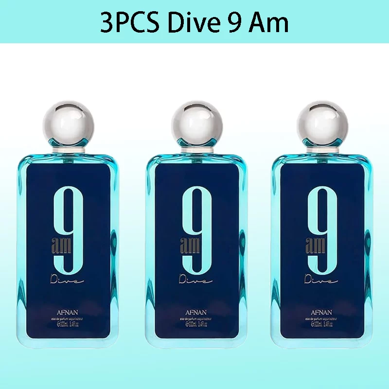 3.4 oz /100ml 9PM 9AM Diving Men Neutral durability with attractive charm Wood tone for a more solemn gorgeous fragrance spray_13