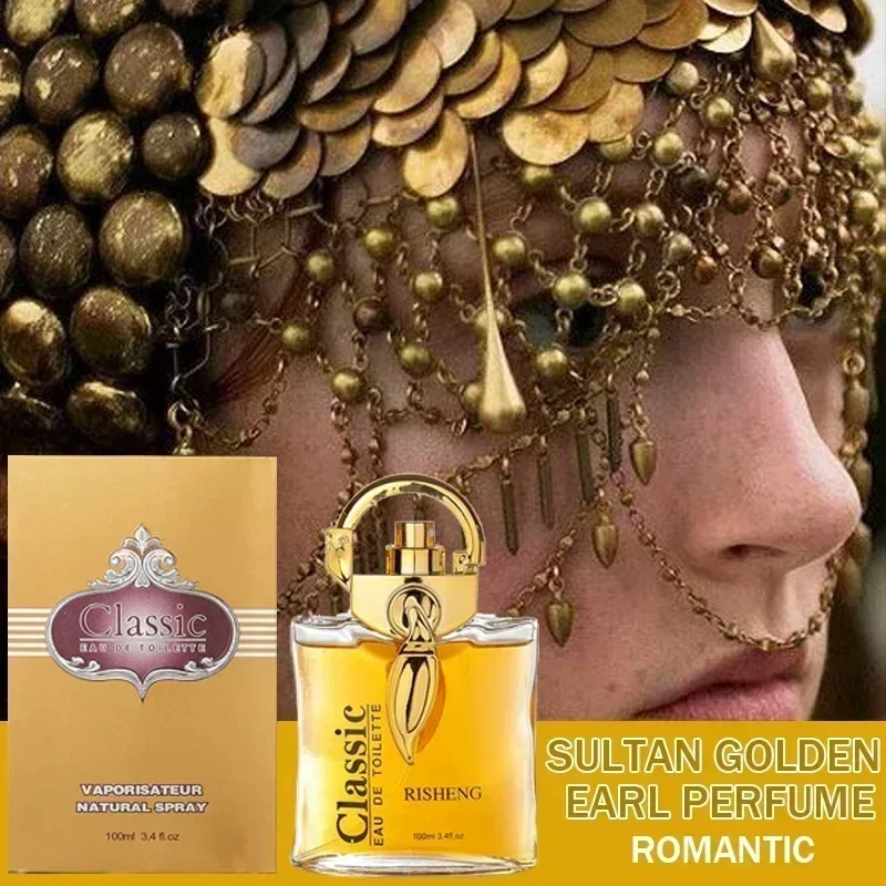 100ml Original Sudan Gold Earl Eau de Toilette Spray Dubai Arabian Cologne Elegant Luxury Premium Lasting Concentrate Dating_2