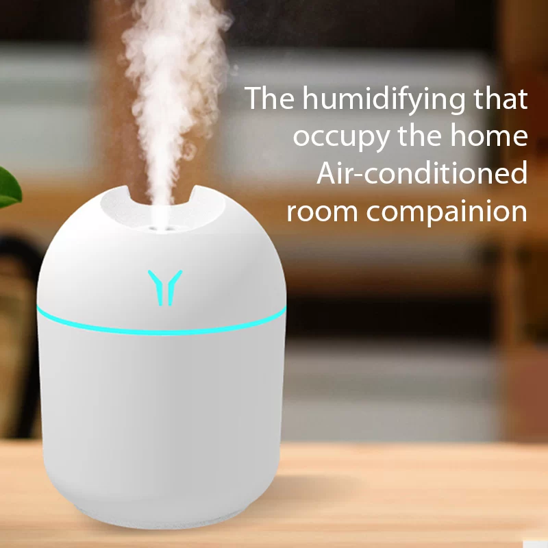 250ML Humidifier Mini Aromatherapy Humidifiers Diffusers For Home Romantic Light USB Essential Oil Diffuser Car Purifier Air_3