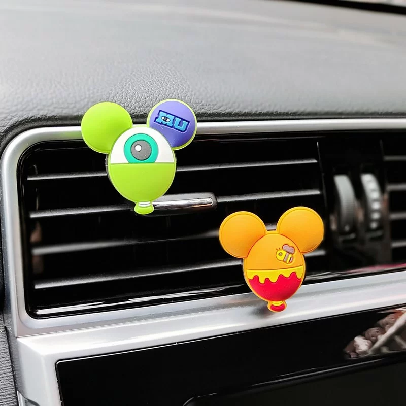 Cute Car Air Freshener Perfume Cartoon Mouse Car Vent Clip Auto Accessories Interior Men Woman Wholesale Lovely Fragrance Scent_6