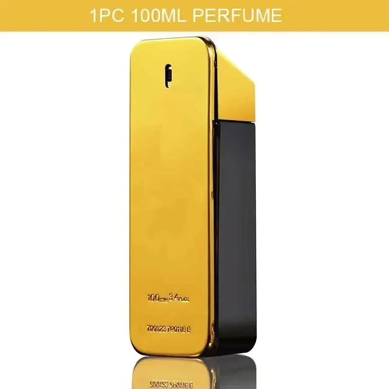 100ml Original Million Gold Hombre Perfume Lasting Strong Masculine Men Taste Strong Spicy Pheromone Cologne Body Spray_9