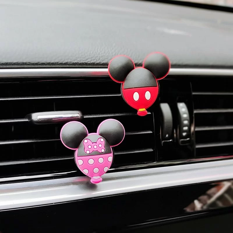 Cute Car Air Freshener Perfume Cartoon Mouse Car Vent Clip Auto Accessories Interior Men Woman Wholesale Lovely Fragrance Scent_5