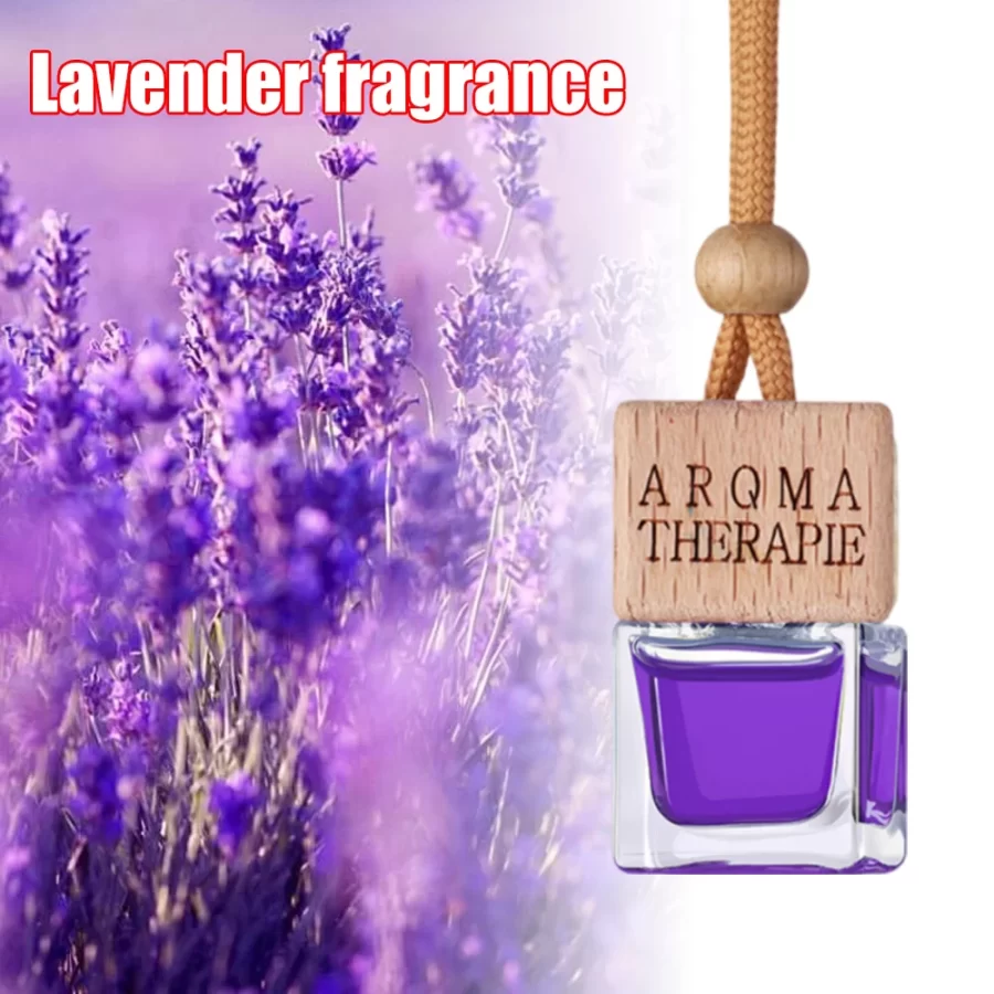 Car Air Outlet Hanging Perfume Pendant Fragrance Air Freshener Cologne/ Lavender Perfume Diffuser Aromatherapy Decor Accessorie_11