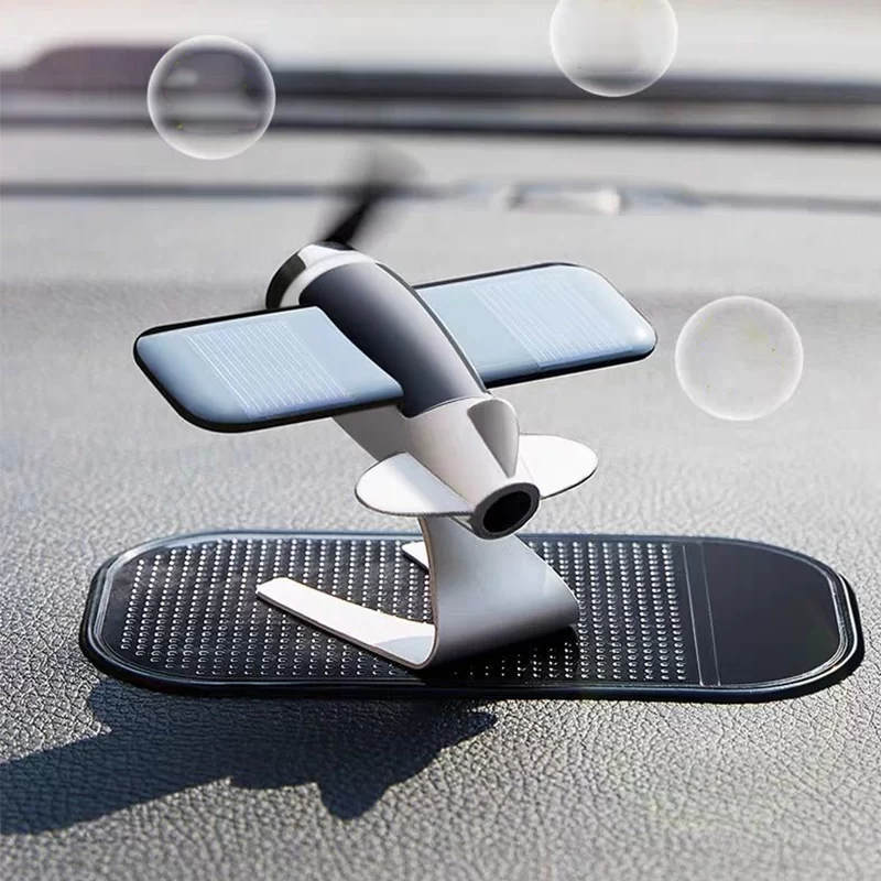 Solar Aircraft Car Air Freshener Decoration Mini Perfume Air Freshener Fragrance Car Airplane Ornament Car Interior Accessories_3