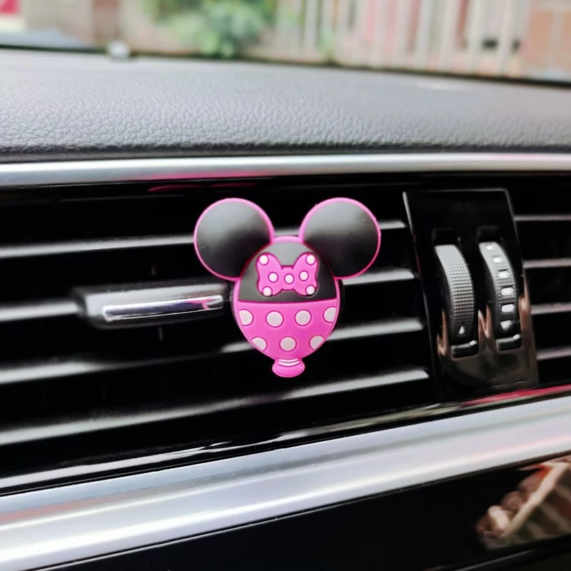 Cute Car Air Freshener Perfume Cartoon Mouse Car Vent Clip Auto Accessories Interior Men Woman Wholesale Lovely Fragrance Scent_11