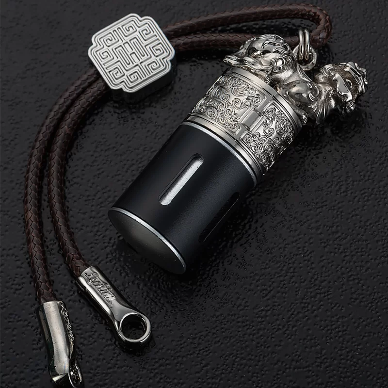 Metal Luxury Animal Design Leather Strap Car Fragrance Vintage Auto Car Air Freshener Good Smell Hanging Car Perfume Decoration_9