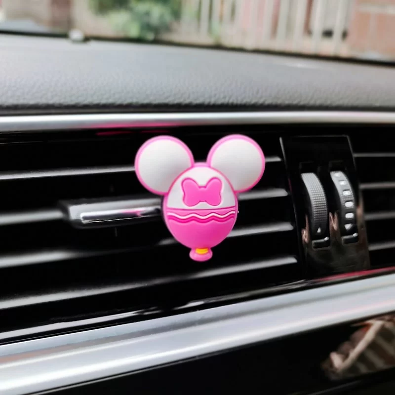 Cute Car Air Freshener Perfume Cartoon Mouse Car Vent Clip Auto Accessories Interior Men Woman Wholesale Lovely Fragrance Scent_10