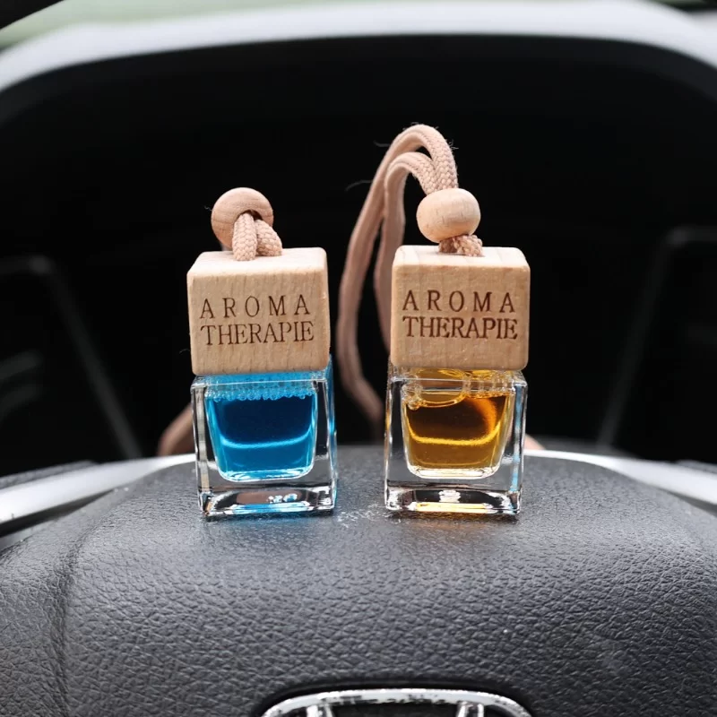 Car Air Outlet Hanging Perfume Pendant Fragrance Air Freshener Cologne/ Lavender Perfume Diffuser Aromatherapy Decor Accessorie_3