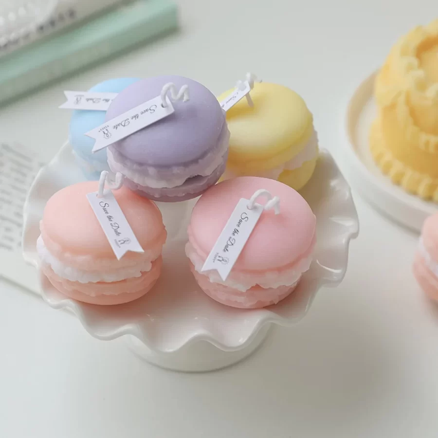 1 pack macaron scented candle suitable for home decoration, party gatherings, table decoration, holiday gift giving_5