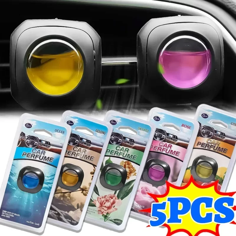 Car Fragrance Auto Air Outlet Aromatherapy Clip Deep Purification Air Freshener Car Interior Odor Removing Fragrance Perfume_1