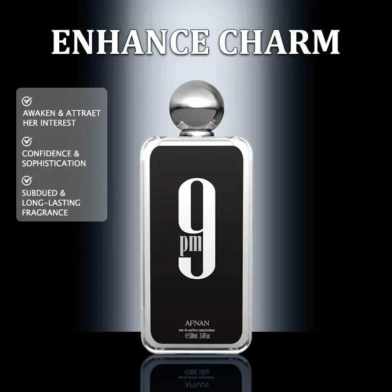 3.4 oz /100ml 9PM 9AM Diving Men Neutral durability with attractive charm Wood tone for a more solemn gorgeous fragrance spray_2