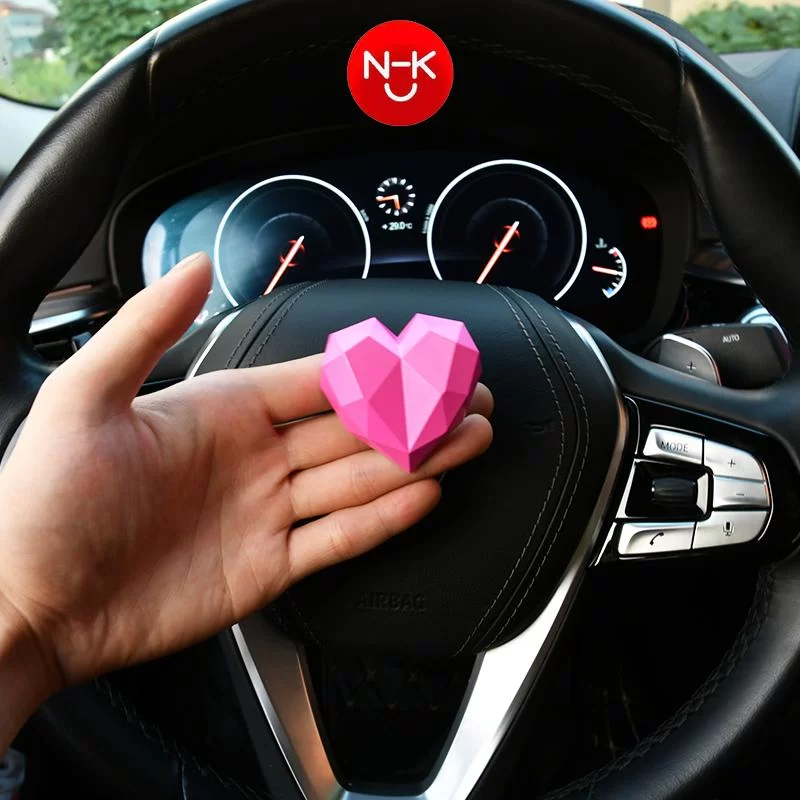 Heart Car Fragrance Diffuser Air Freshener In The car Accessories Interior Decoration Air Conditioner Clip Perfume_4