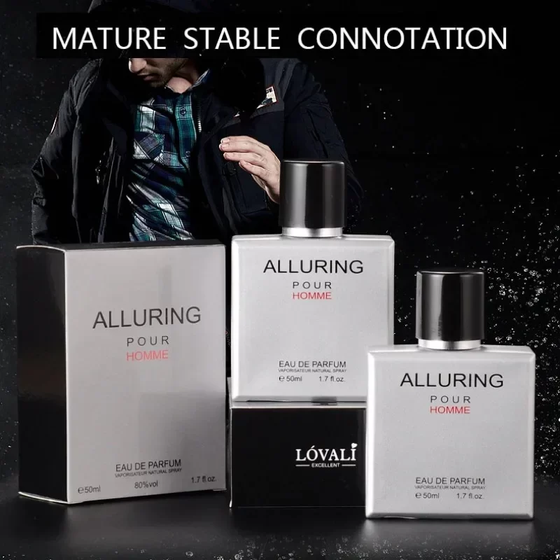 High Quality Brand Parfum Homme Men Lasting Fragrance Body Spray Perfume Pheromone Eau De Parfum Men Cologne 50ml Perfumes Mujer_1