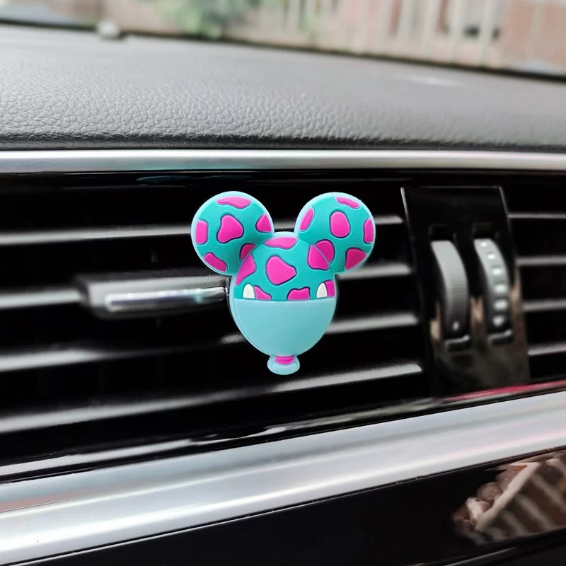 Cute Car Air Freshener Perfume Cartoon Mouse Car Vent Clip Auto Accessories Interior Men Woman Wholesale Lovely Fragrance Scent_18