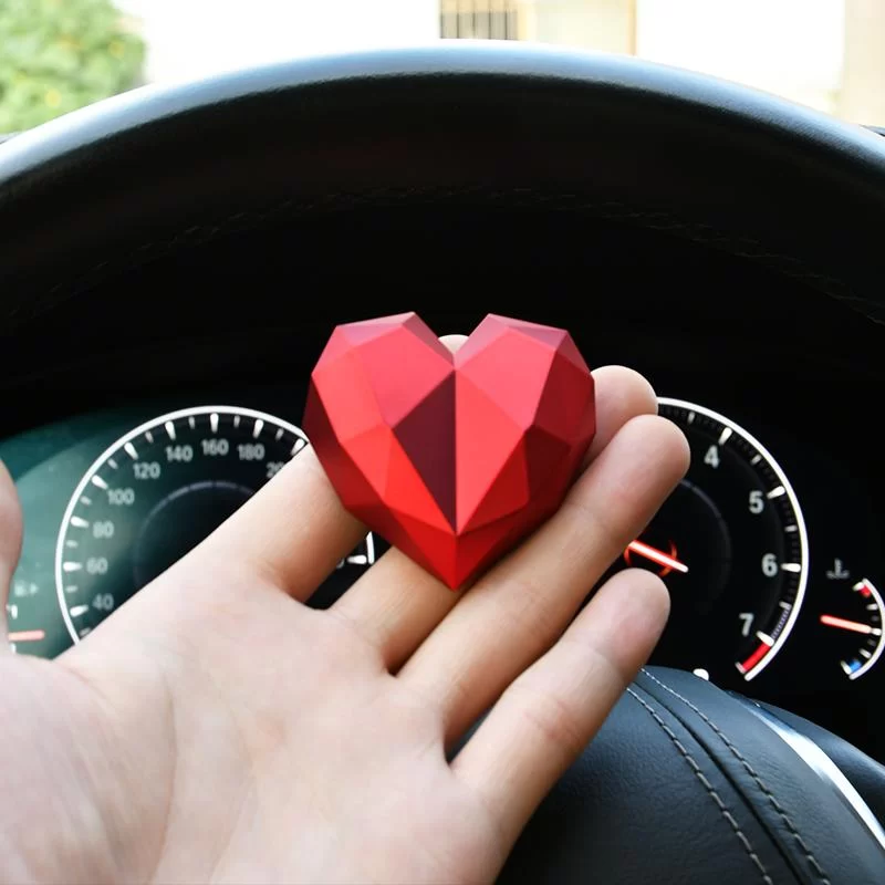 Heart Car Fragrance Diffuser Air Freshener In The car Accessories Interior Decoration Air Conditioner Clip Perfume_1