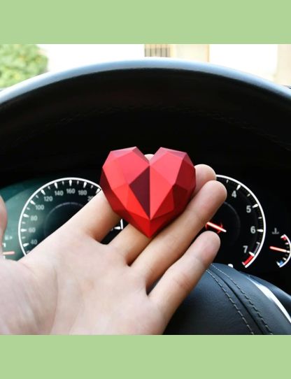 Heart Car Fragrance Diffuser Air Freshener In The car Accessories Interior Decoration Air Conditioner Clip Perfume