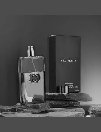 75ml Men's Perfume Eau De Parfum Homme Spray - Male Body Mist Cologne Fresh Scent Woody Notes Long Lasting Fragrance