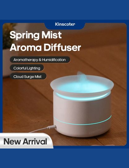 Portable Surge Spray Aroma Diffuser Essential Oil 200ml USB Ultra Quiet LED Colorful Night Light Humidifier for Home Room Hotel