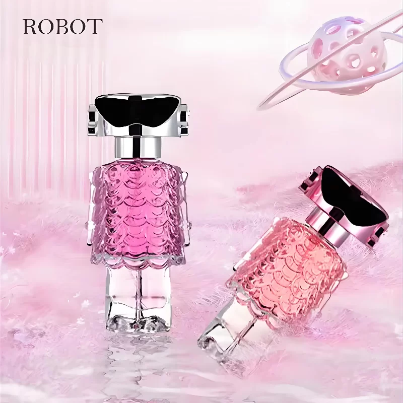 70ml Female Robot Perfume Lasting Fragrance Floral Notes Rose Lemon Cherry Blossom Fragrance Romantic Date Light Deodorant Charm_3