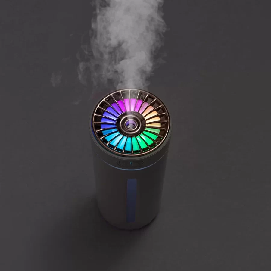 Wireless Car Humidifier Rechargeable Portable Air Humidifier Diffuser MistMaker RGB Colorful Night Lights For Home Bedroom_4