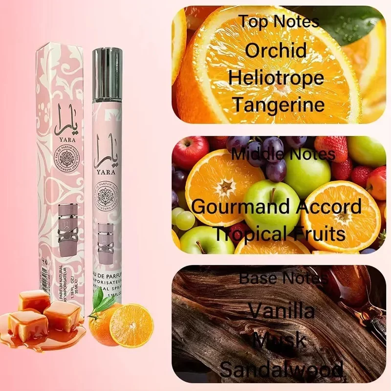 100ml Arab Perfumes Floral Scent Lasting Fragrance Pheromone Eau De Parfum Men Women High Quality Gift Balminess Deodorants Pink_6