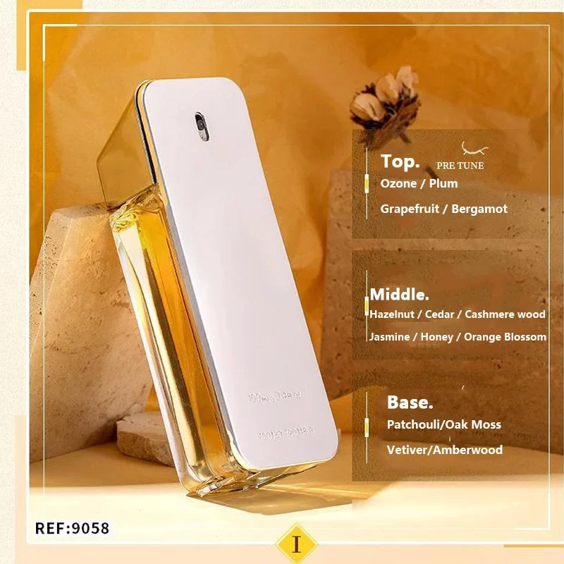 100ml Original Million Gold Hombre Perfume Lasting Strong Masculine Men Taste Strong Spicy Pheromone Cologne Body Spray_4