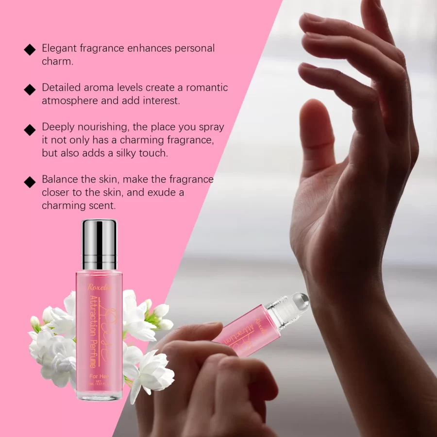 Rose Perfume Spray For Women Glamour Protable Perfume Long-Lasting Charm Fresh Light Fragrance Non-greasy Pheromone Spray Gift_5