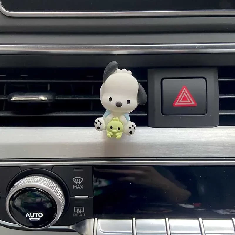 Sanrio Series Hello Kitty Melody Car Outlet Decoration Car Air Conditioning Mouth Fragrance Decorative Clip New Car Supplies_8