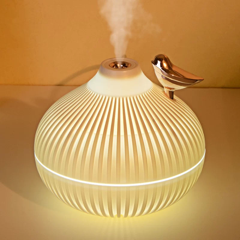 300ml USB Air Humidifier, Small Onion Style Humidifier With Night Light, Atmosphere Light, Mini-size USB Air Humidifier For Home_1