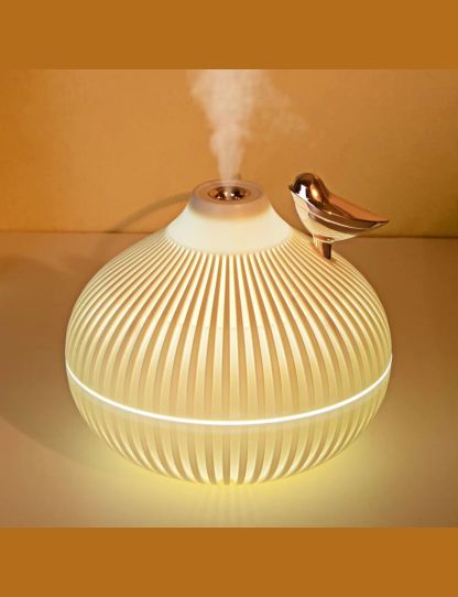 300ml USB Air Humidifier, Small Onion Style Humidifier With Night Light, Atmosphere Light, Mini-size USB Air Humidifier For Home