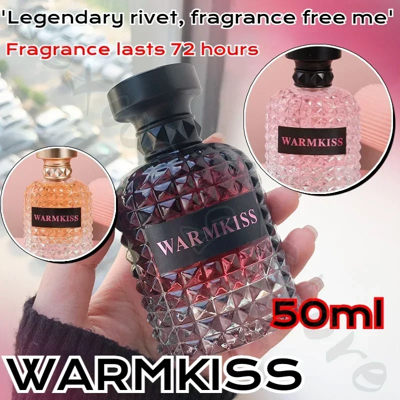 WARMKISS French Women's Eau De Toilette, 72 Hours Long-lasting Fragrance, Easy To Carry Body Perfume 50ml_1