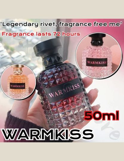 WARMKISS French Women's Eau De Toilette, 72 Hours Long-lasting Fragrance, Easy To Carry Body Perfume 50ml