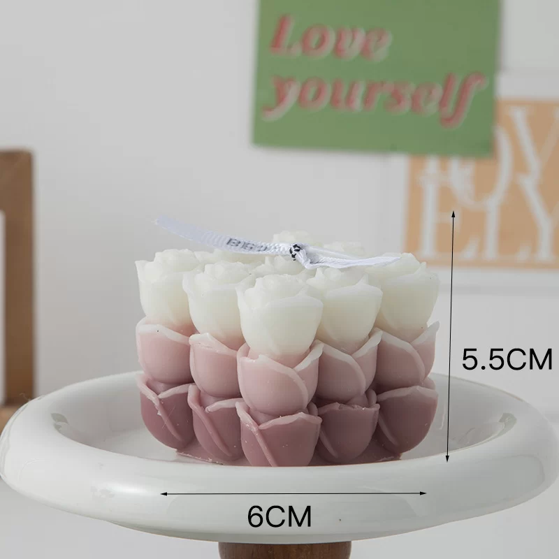 Modern Home Decoration Big Cube Bubble Candle Soy Wax Aromatherapy Scented Candles Home Decorative Candles Birthday Gift_21