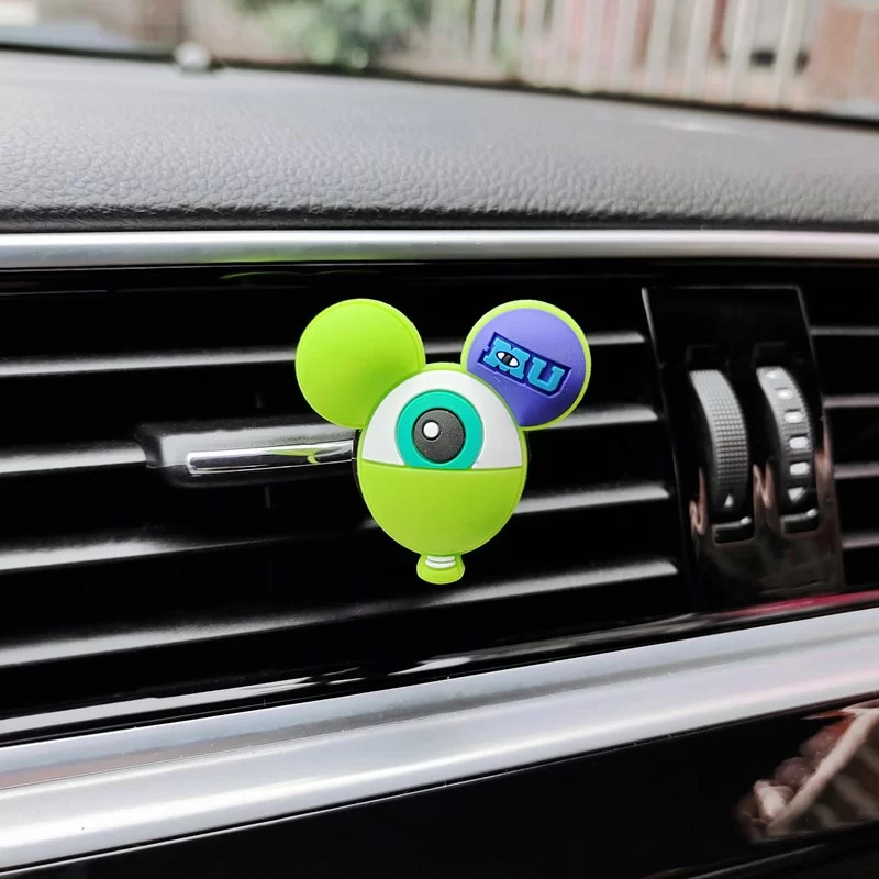 Cute Car Air Freshener Perfume Cartoon Mouse Car Vent Clip Auto Accessories Interior Men Woman Wholesale Lovely Fragrance Scent_8