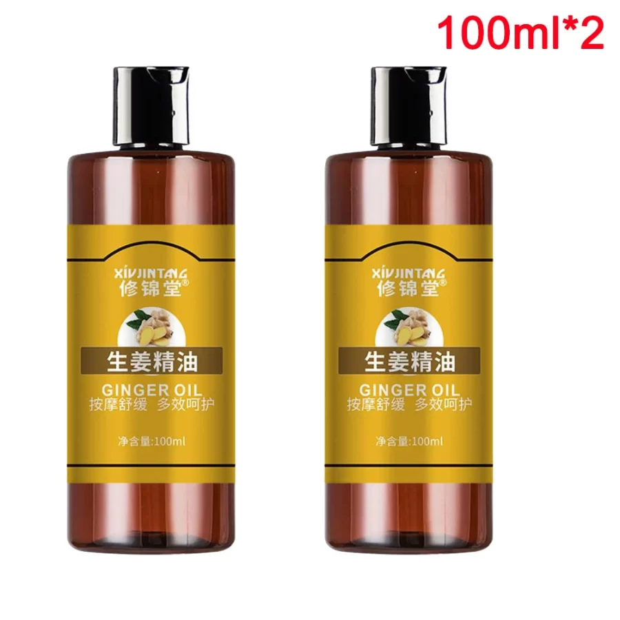 Ginger Essential Oil Massage Moisturizing Hydrating Pure Plant Oil Body Relax Therapy SPA For Body Skin Care Ginger Oil_9