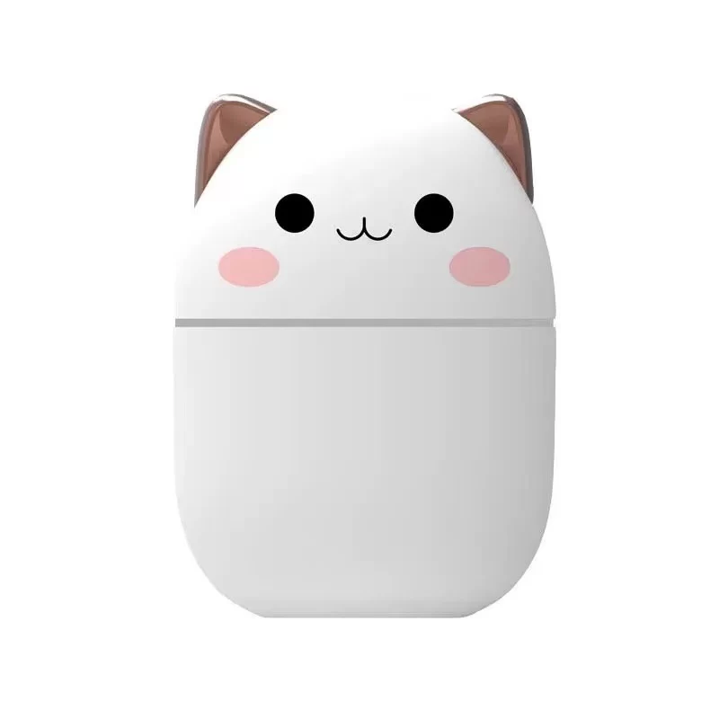 300ML  Air Humidifier Cute Cat Ultra-Silent USB Office Household Bedroom Car Aromatherapy Air Purifier with Led Cool Mist Spray_9